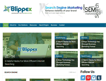 Tablet Screenshot of blippex.org
